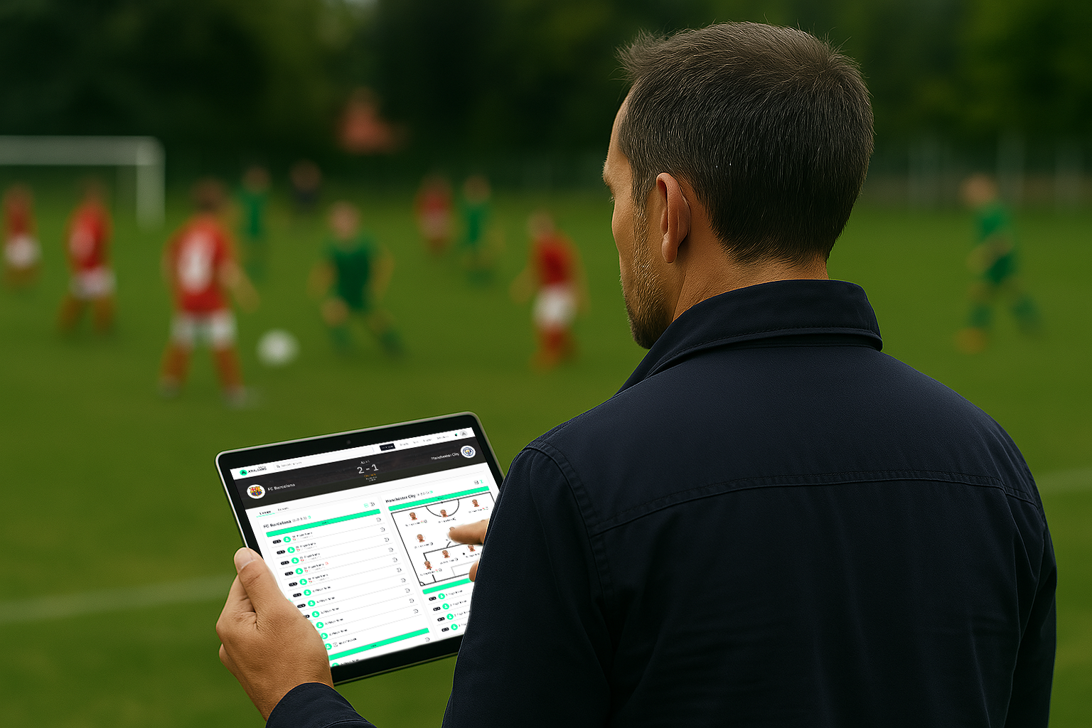 Scouts using the Athleads platform