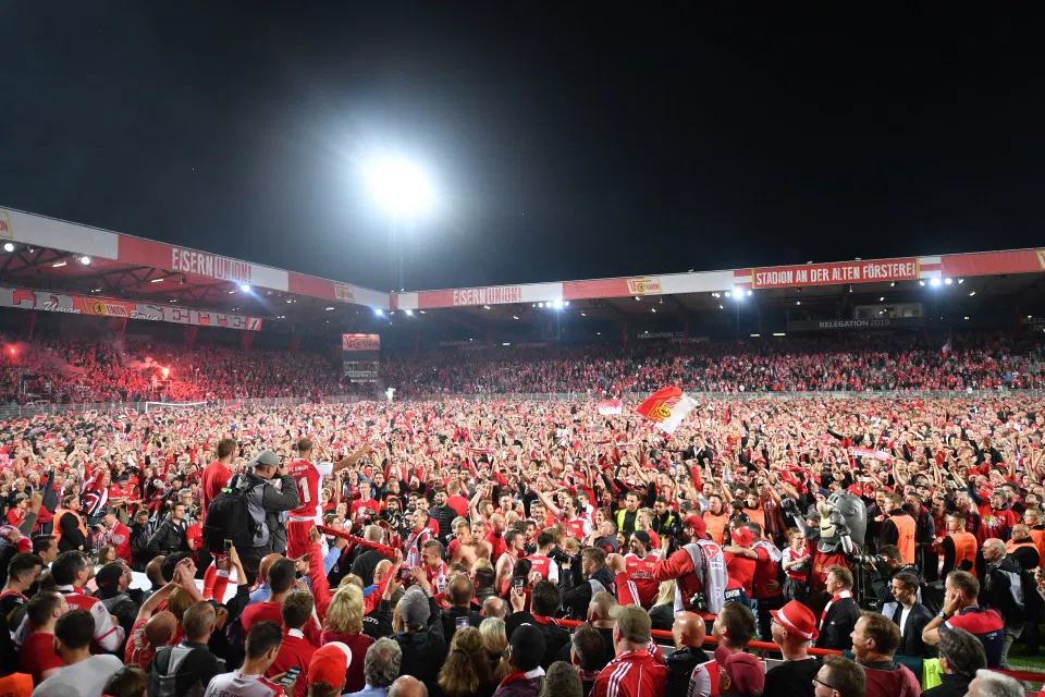 Union Berlin stadium and fans